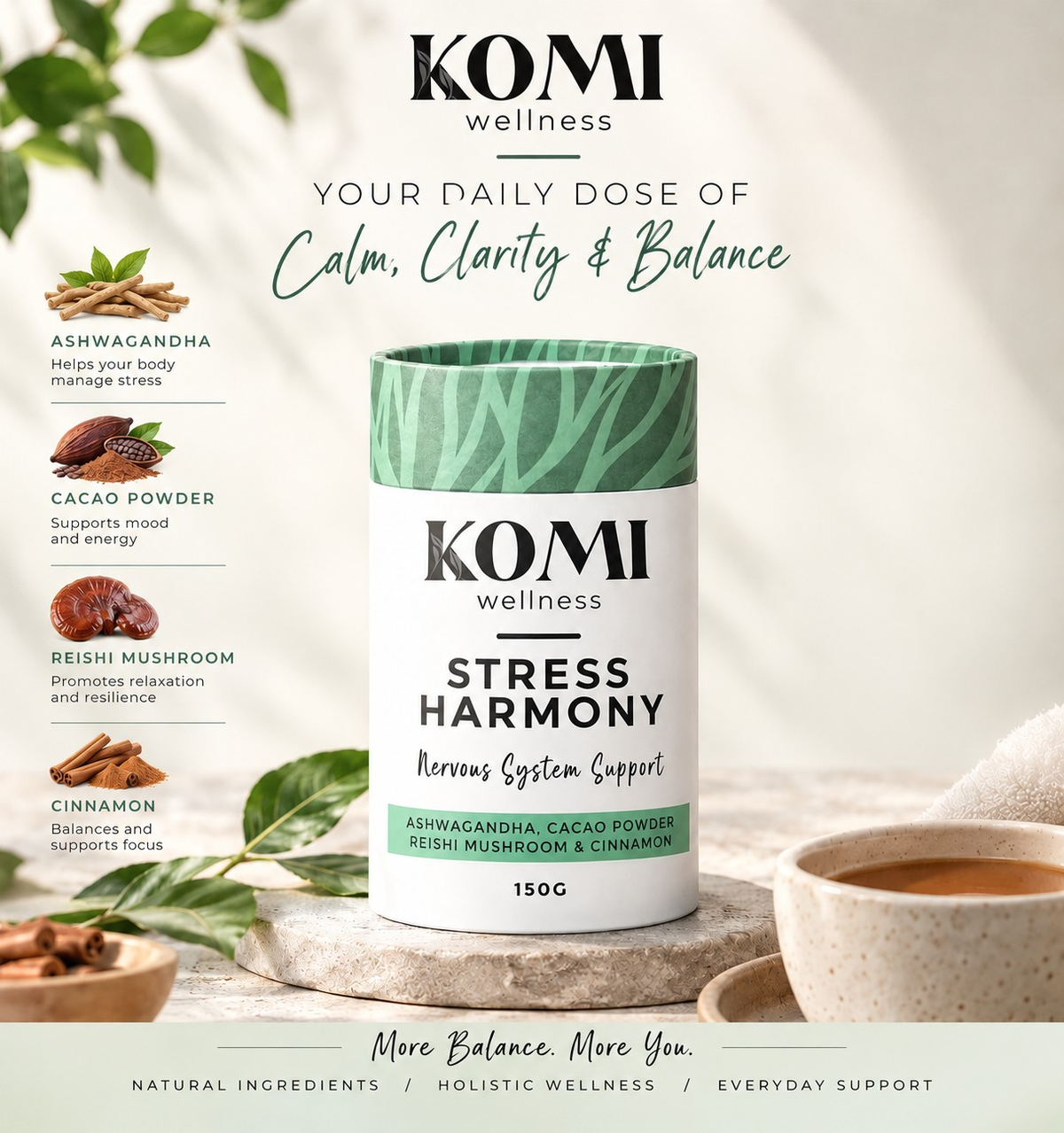 KOMI WELLNESS STRESS HARMONY