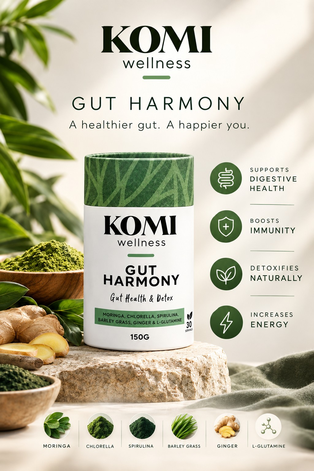 KOMI WELLNESS GUT HARMONY